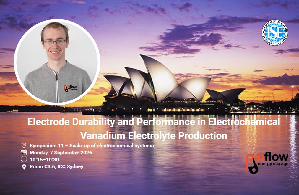 Pinflow at the 77th Annual Electrochemistry Meeting in Sydney image